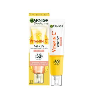 a packshot of garnier vitamin c daily uv