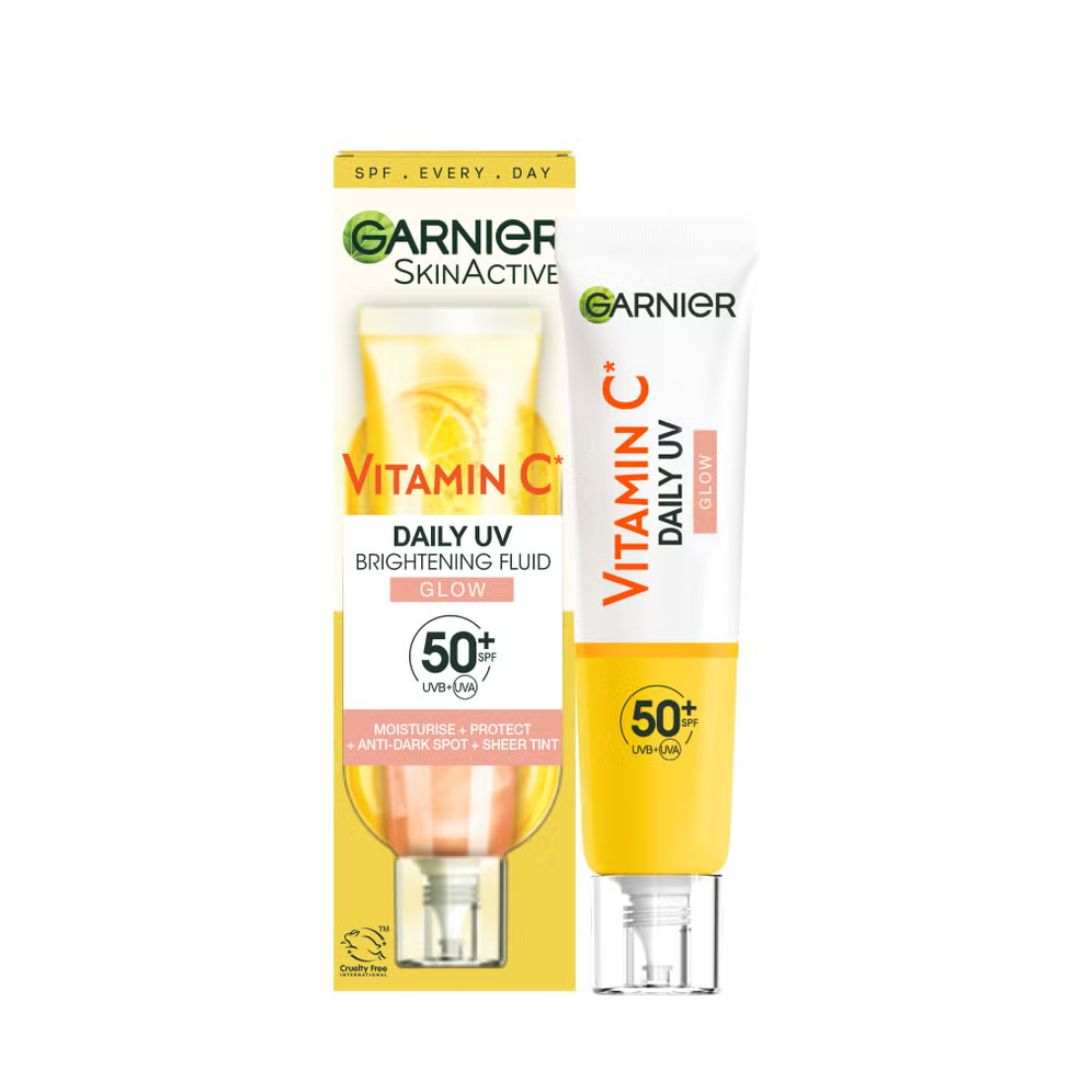 un paquete de garnier vitamina c diaria uv