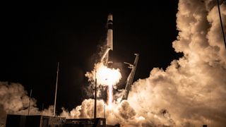 A Rocket Lab Electron rocket launches "The Grain Goddess Provides" mission for the Japanese company iqps from New Zealand on Aug. 6, 2026.