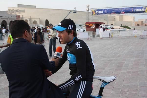 Alex Dowsett (Sky) was delighted with his first day in the big leagues.
