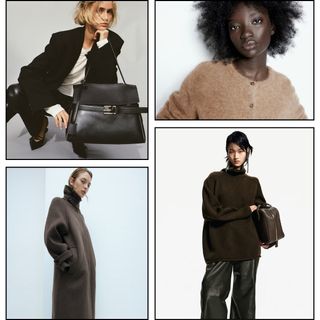 Collage of H&amp;M Winter Trends