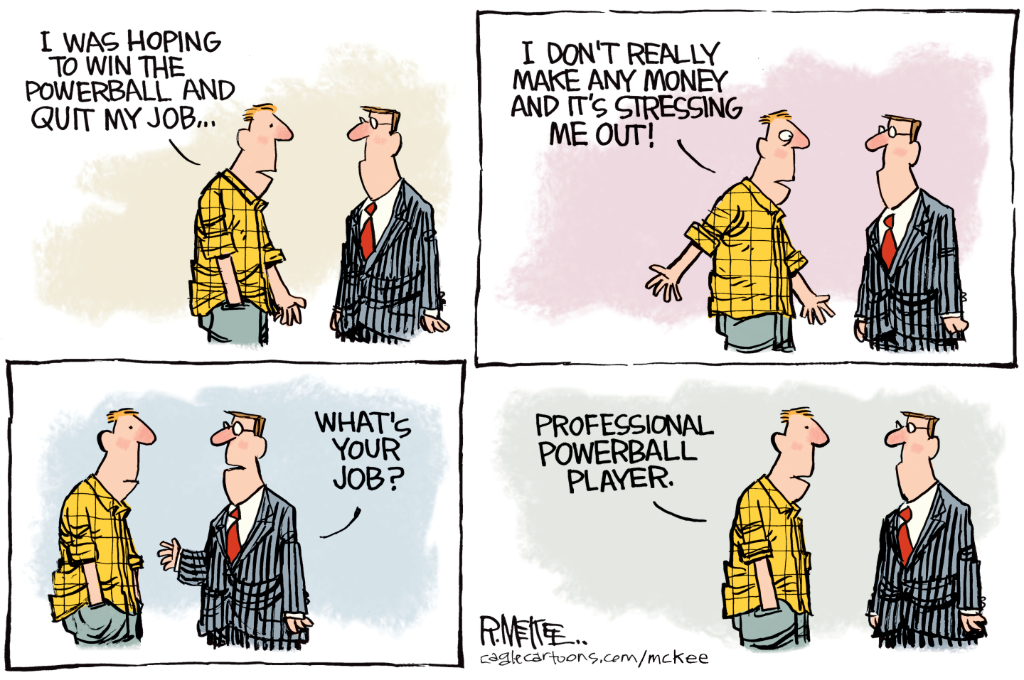 Political cartoon