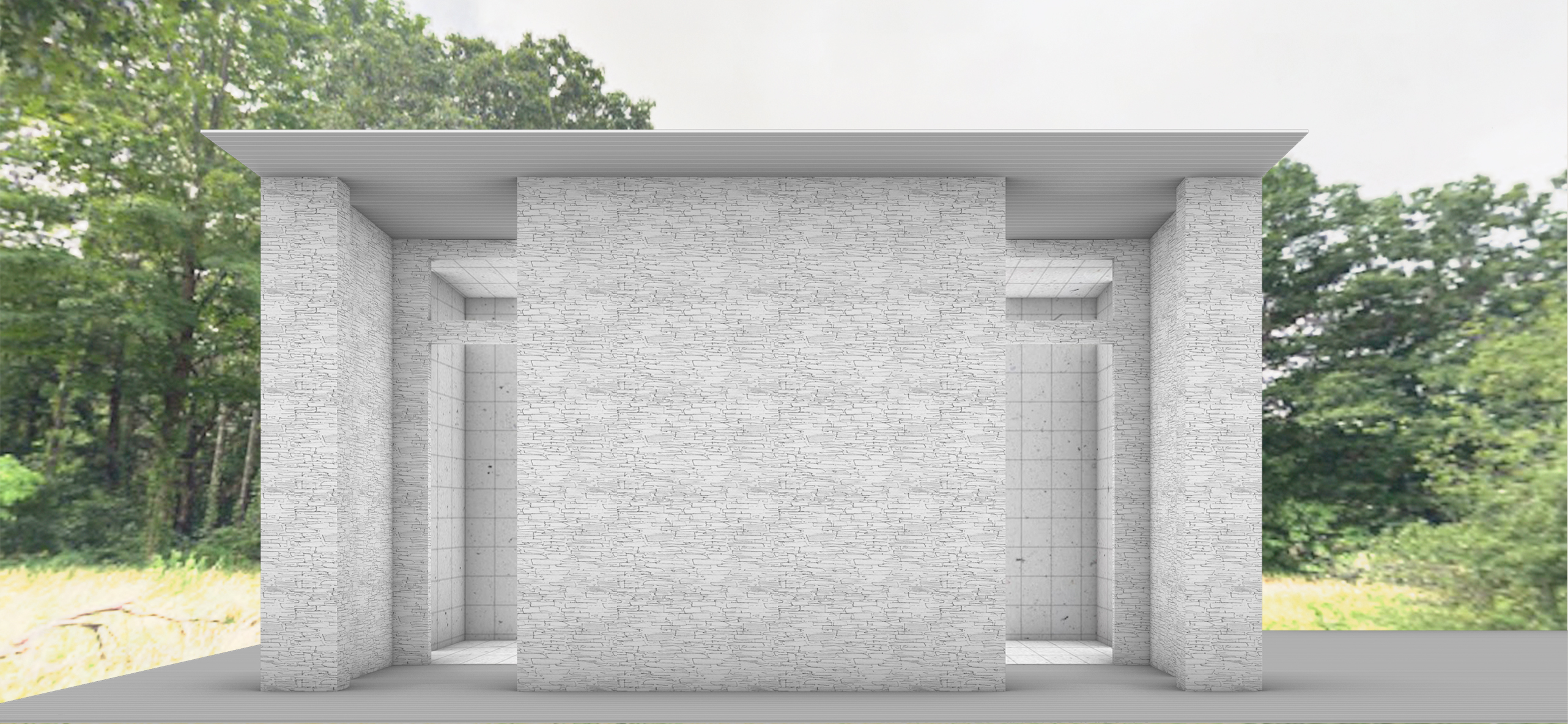 Gropius house bathroom design