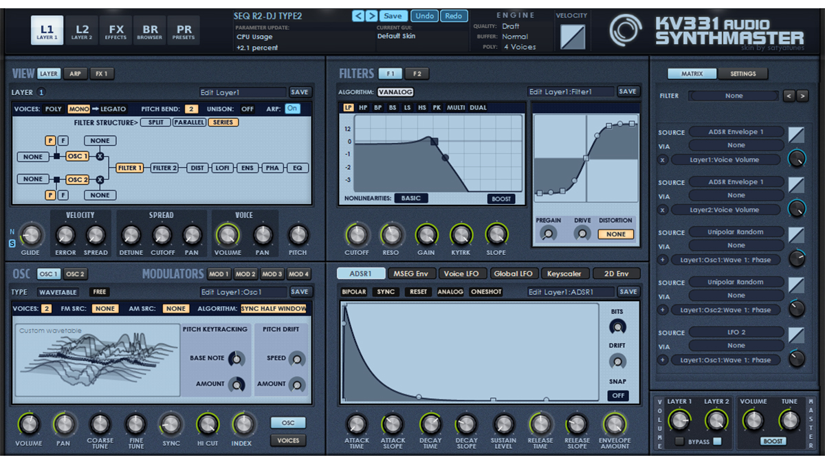 KV331 Audio Synthmaster