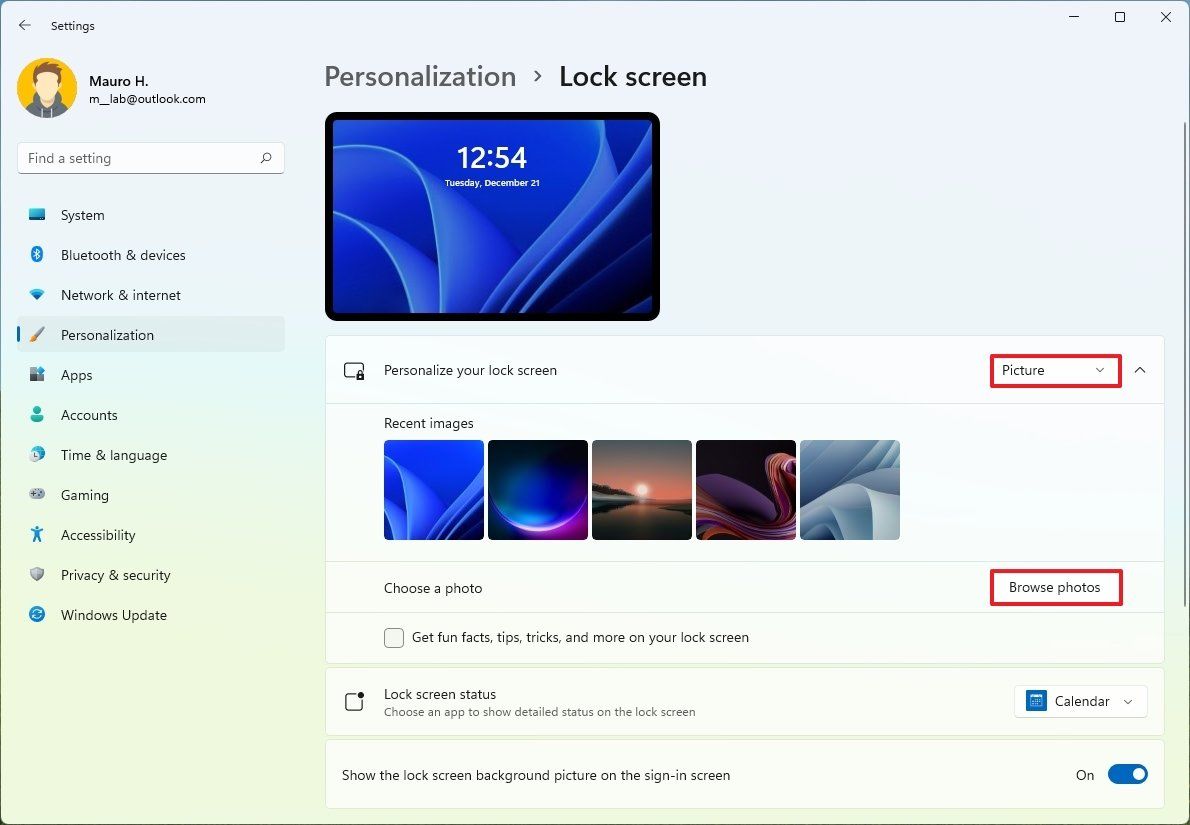 How To Customize Lock Screen Settings On Windows 11 | Windows Central