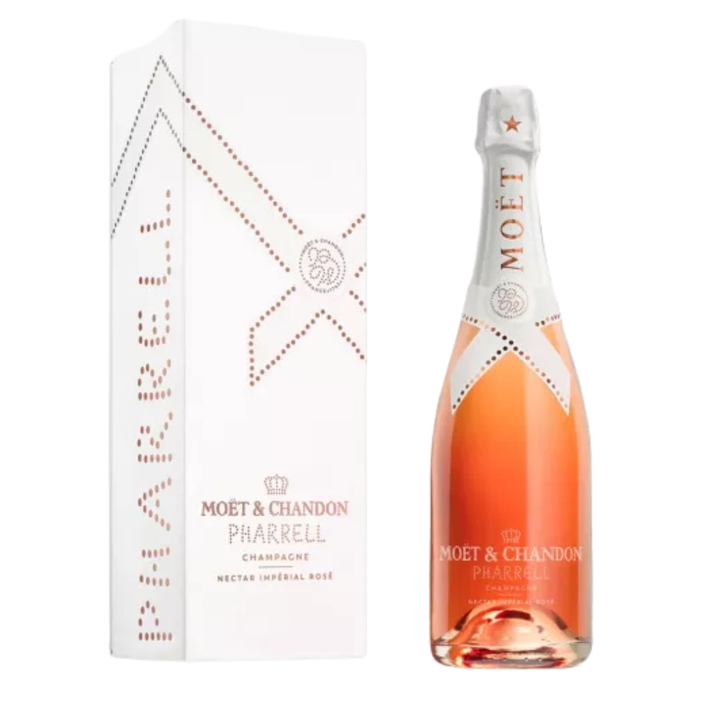Moët & Chandon X Pharrell Williams Limited-Edition Nectar Impérial Rosé Champagn