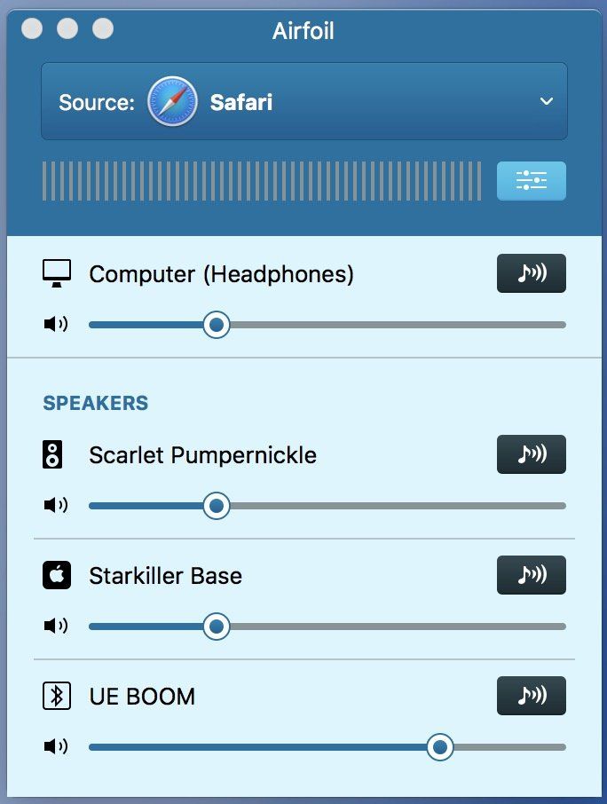 Airfoil for Mac Review The perfect way to create a multiroom speaker