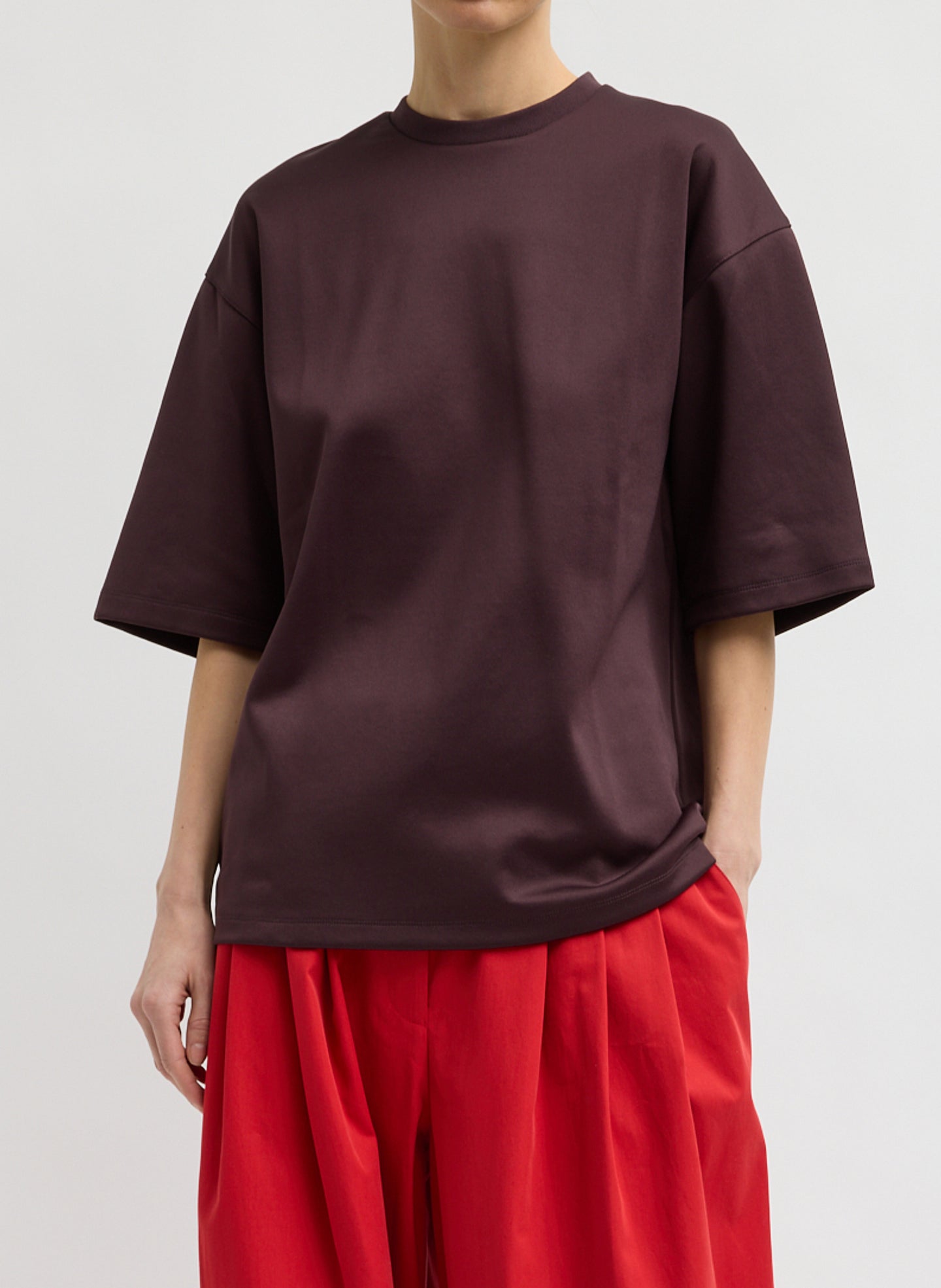 Active Knit Easy T-Shirt - Brown / Xxs / T000ak7741