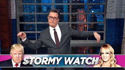 Stephen Colbert on the "Horseface" smackdown