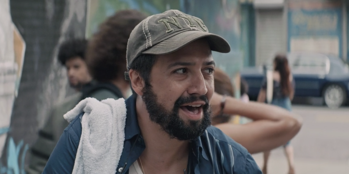 Lin-Manuel Miranda as the Piragua Guy