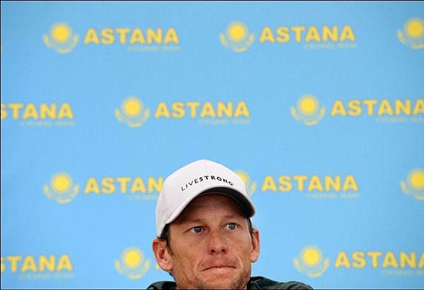 It's the Astana camp but Livestrong will undoubtedly benefit in 2009.