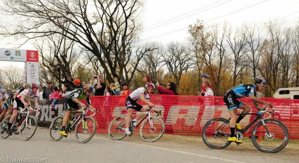 "Iron Man" Ben Berden leading out the Elite men