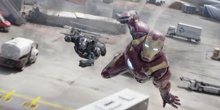 Iron Man and War Machine in Civil War