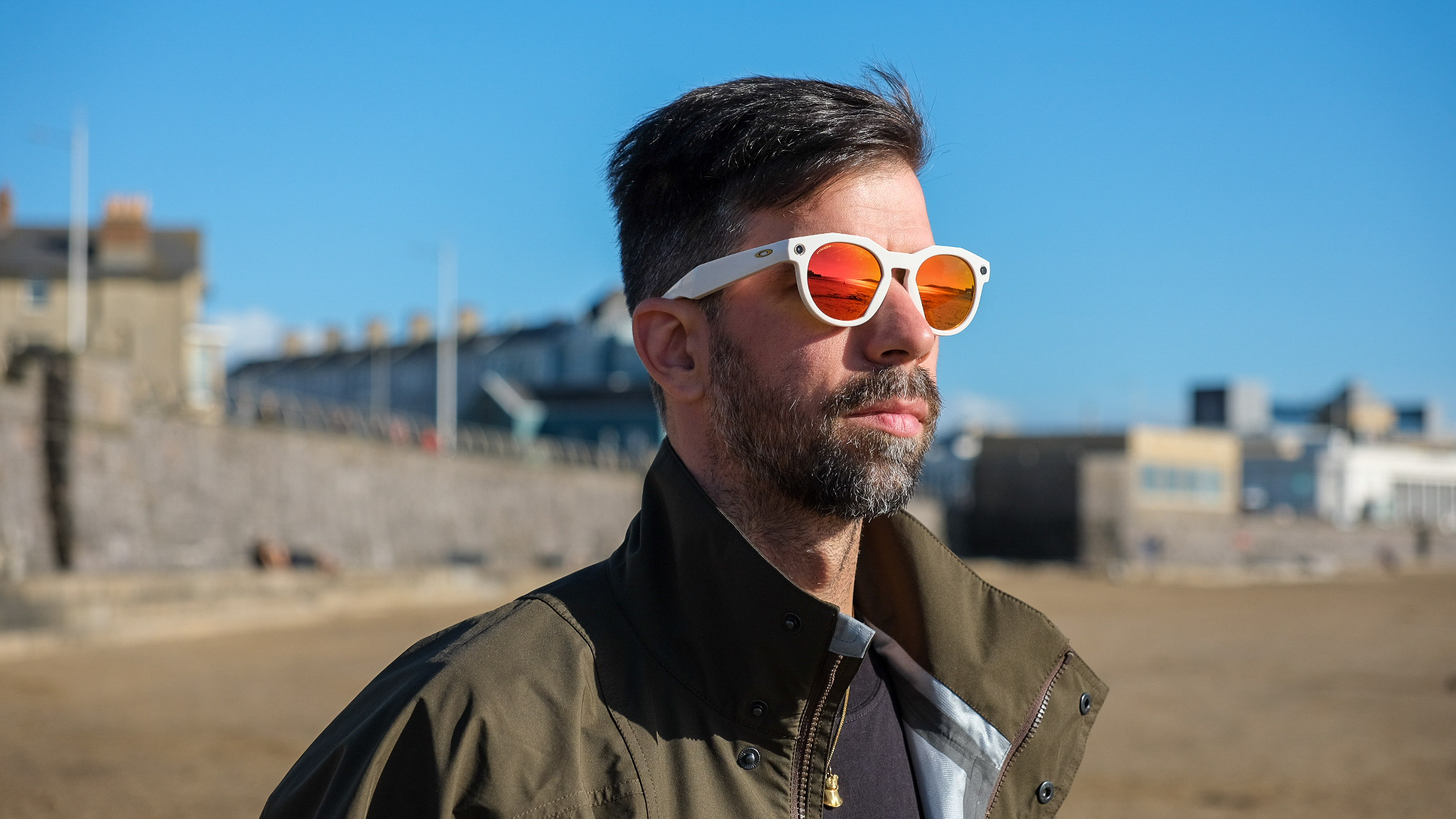 Oakley’s Meta HSTN in use