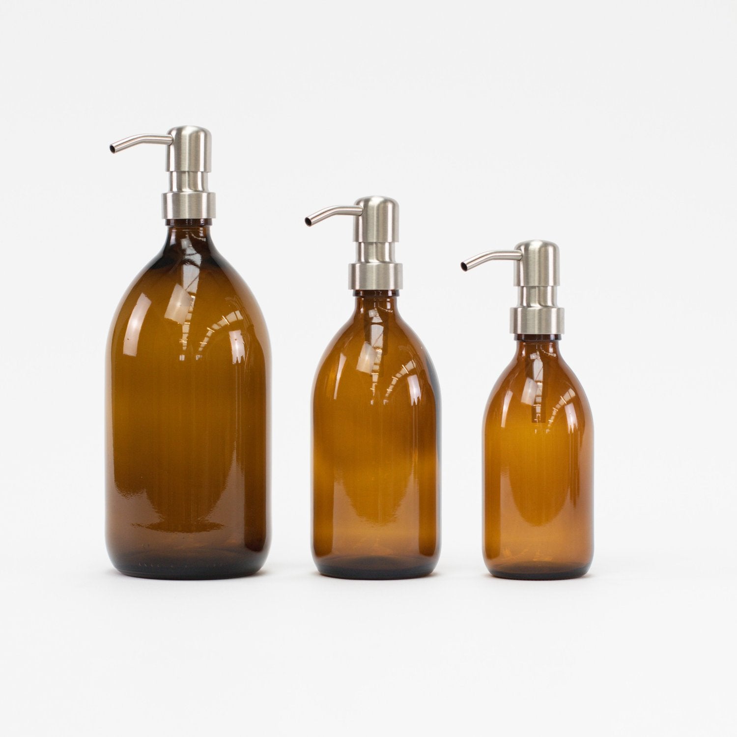Little Crafts London Amber Glass Bottle