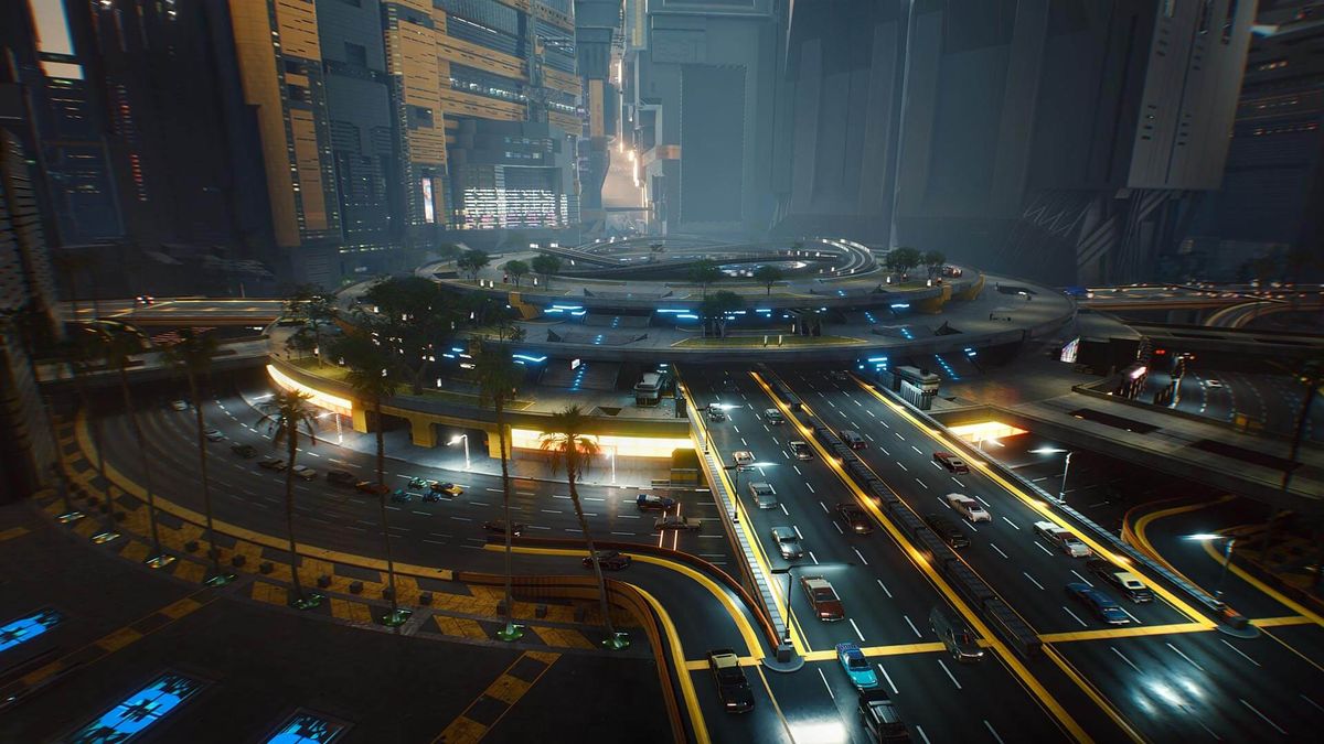 Cyberpunk 2077 map size: How big is Night City and the Badlands? | PC Gamer
