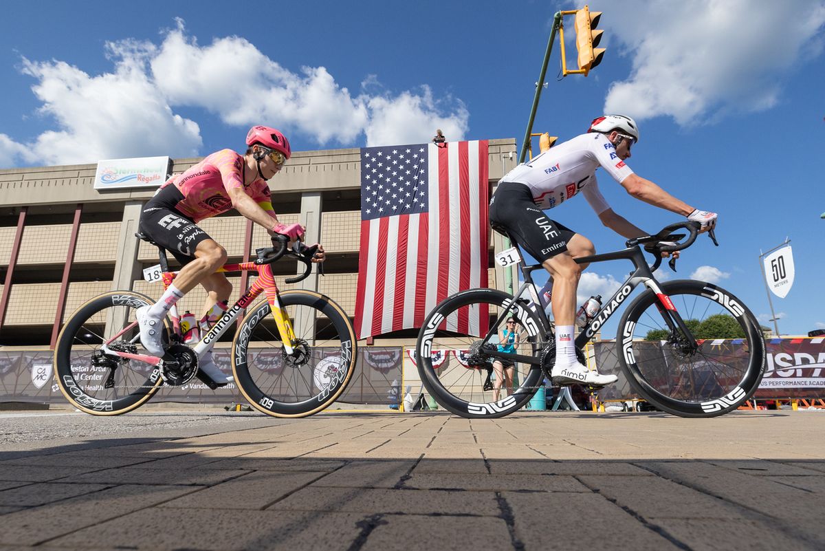 Pre-race favorites McNulty and Powless put on a great show for the spectators in Charleston.