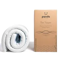 Panda  Gel Infused Memory Foam Bamboo Mattress Topper 