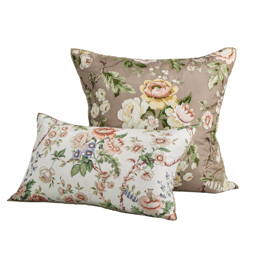 Williams Sonoma x Sanderson floral pillows