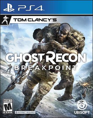Ghost Recon: Breakpoint PS4 cover art 