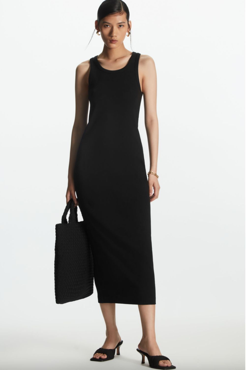 Cos Ribbed Tube Dress