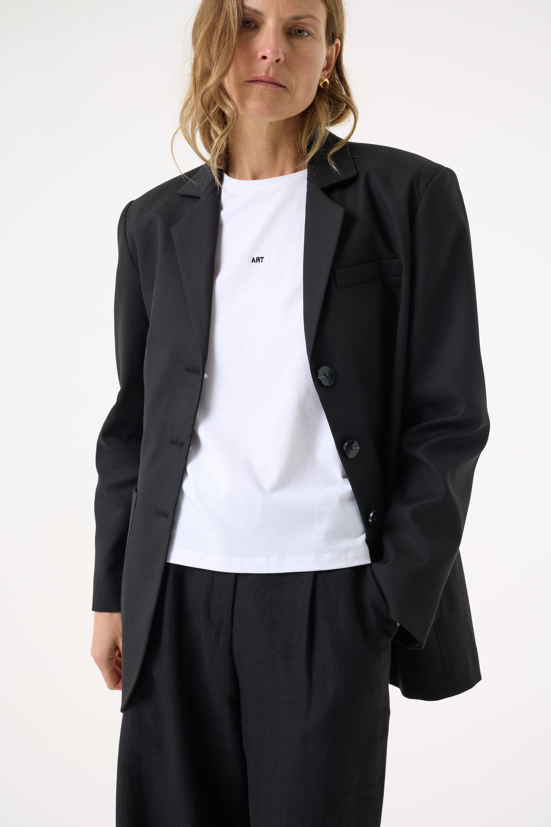 Francine Black Jacket - Black / 6
