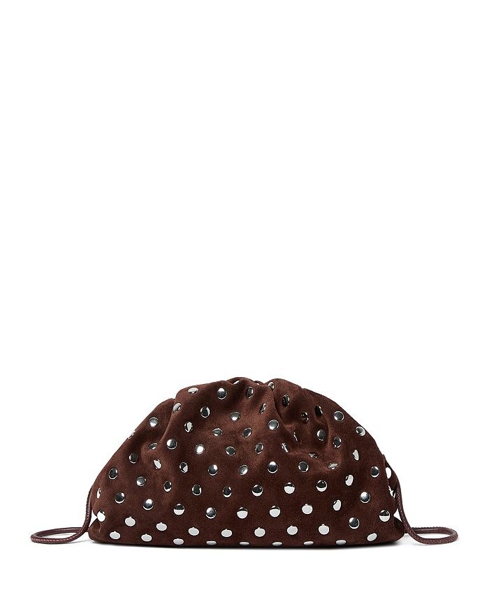 Bailey Pleated Leather Clutch