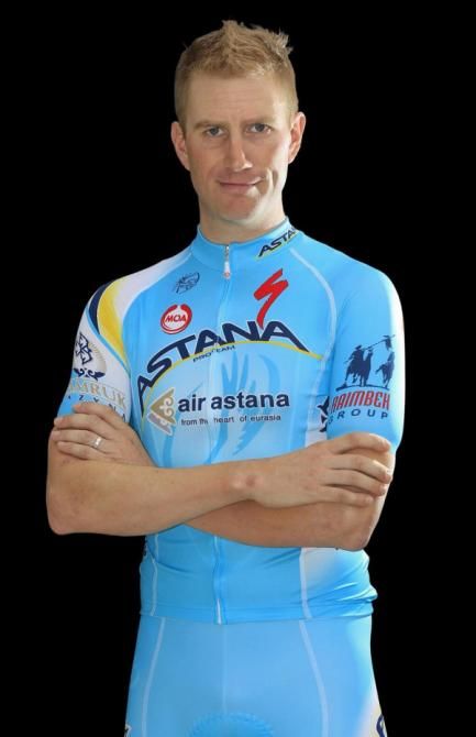 Lieuwe Westra in his 2014 Astana jersey