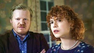 Jesse Plemons and Jessie Buckley in I'm Thinking of Ending Things