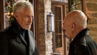 Q and Picard in Star Trek: Picard