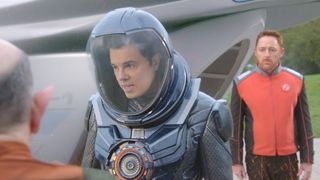 Viewers get a glimpse of the Orville crew's environment suits for the first time.