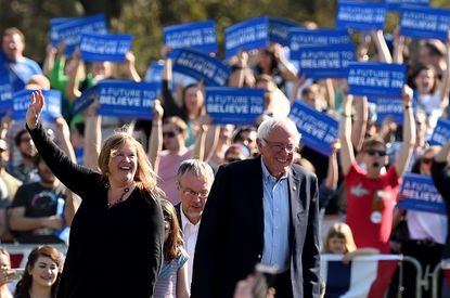 Claims that large voter turnouts favor Sanders are mostly wrong. 