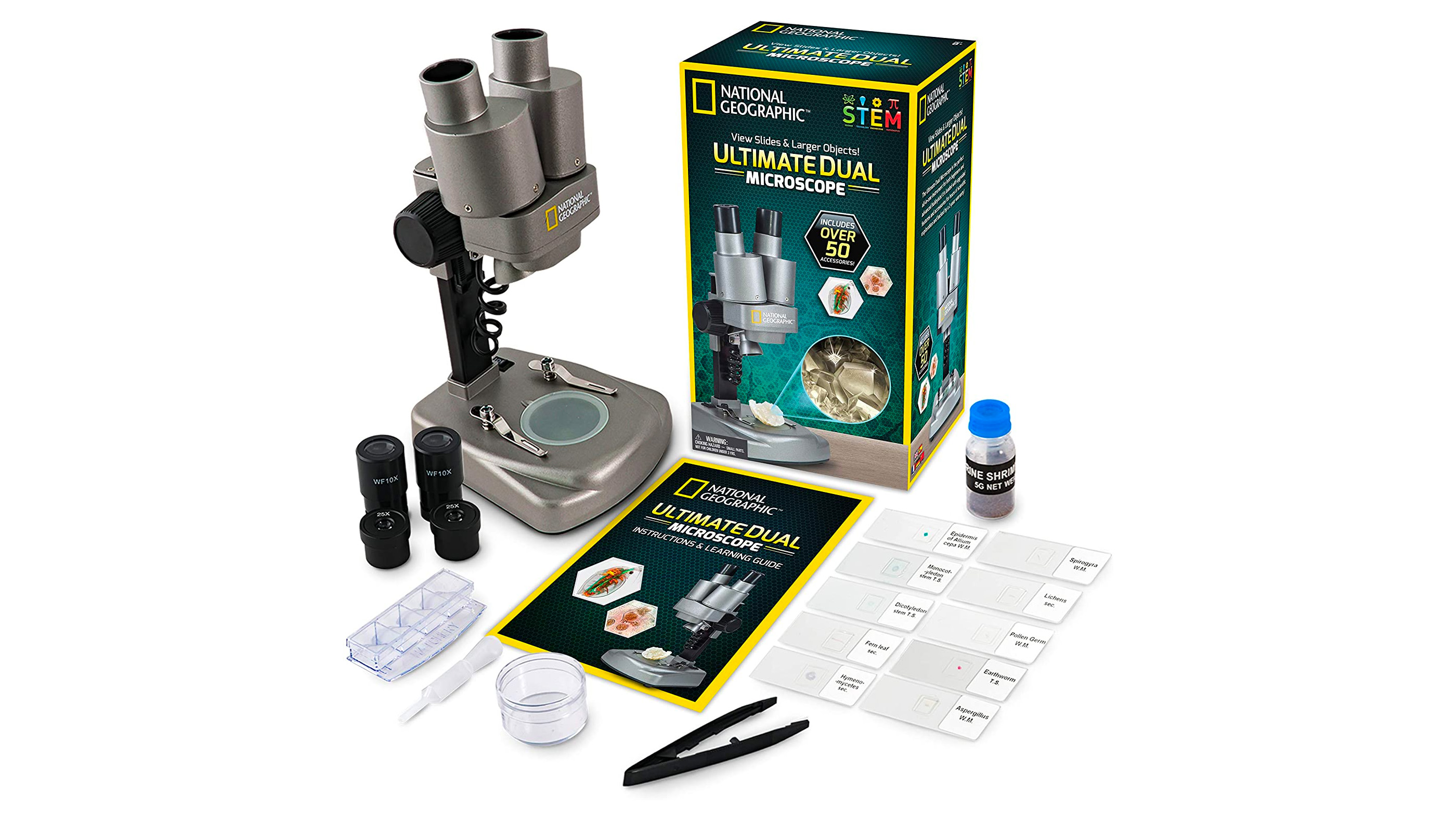 National Geographic Dual-LED microscope for kids - excellent for older kids
