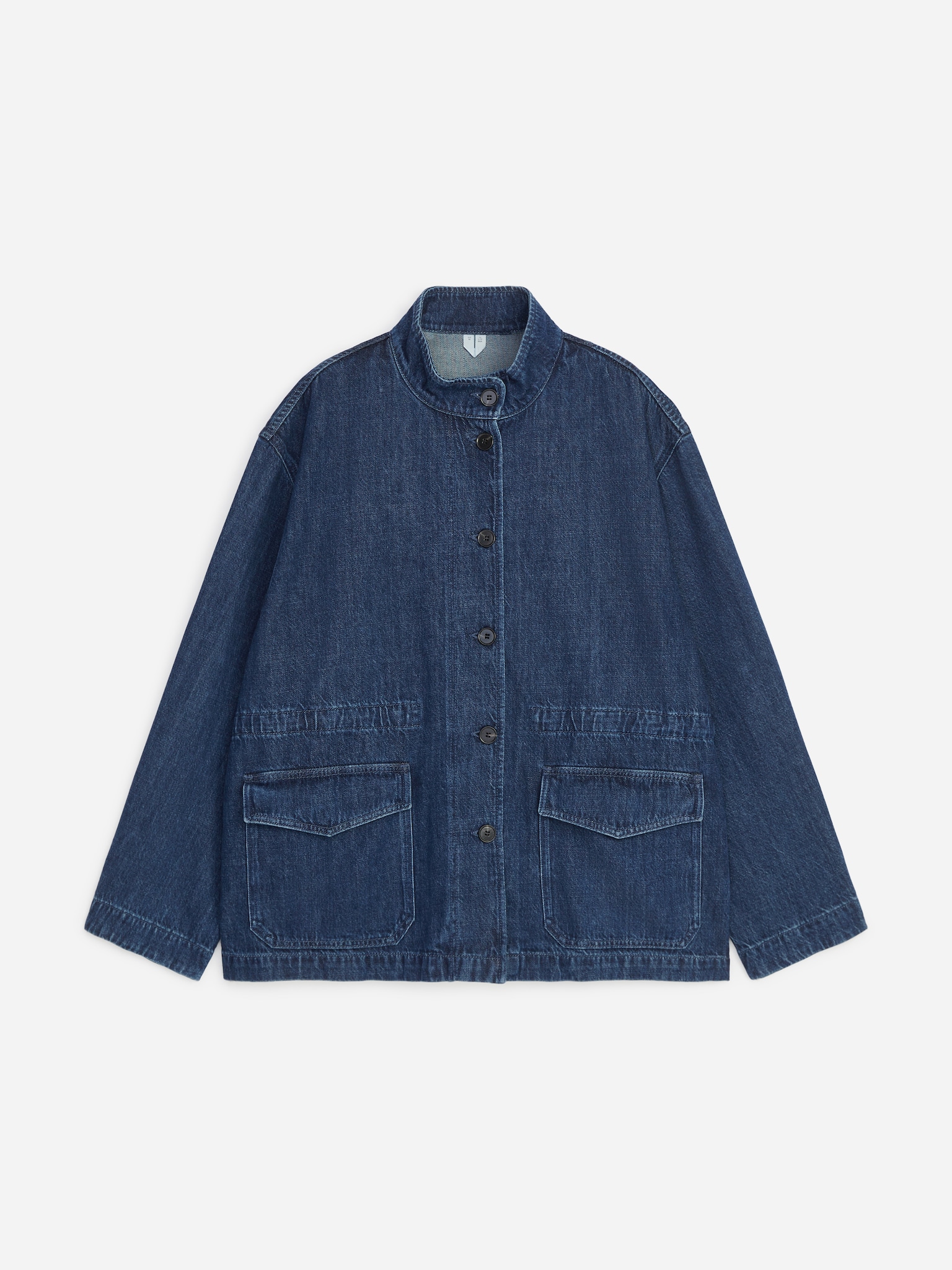 Cotton-Lyocell Denim Overshirt