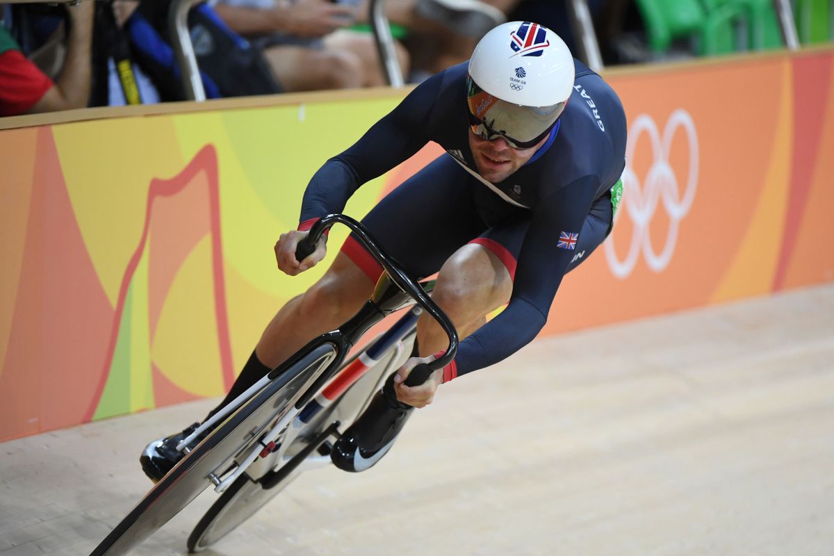 Mark Cavendish in his flying lap