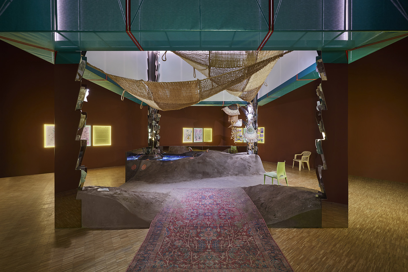 Maghras, A Farm for Experimentation installation in Milan