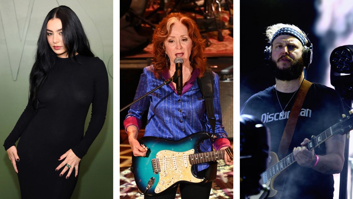 Charli XCX, Bonnie Raitt and Justin Vernon