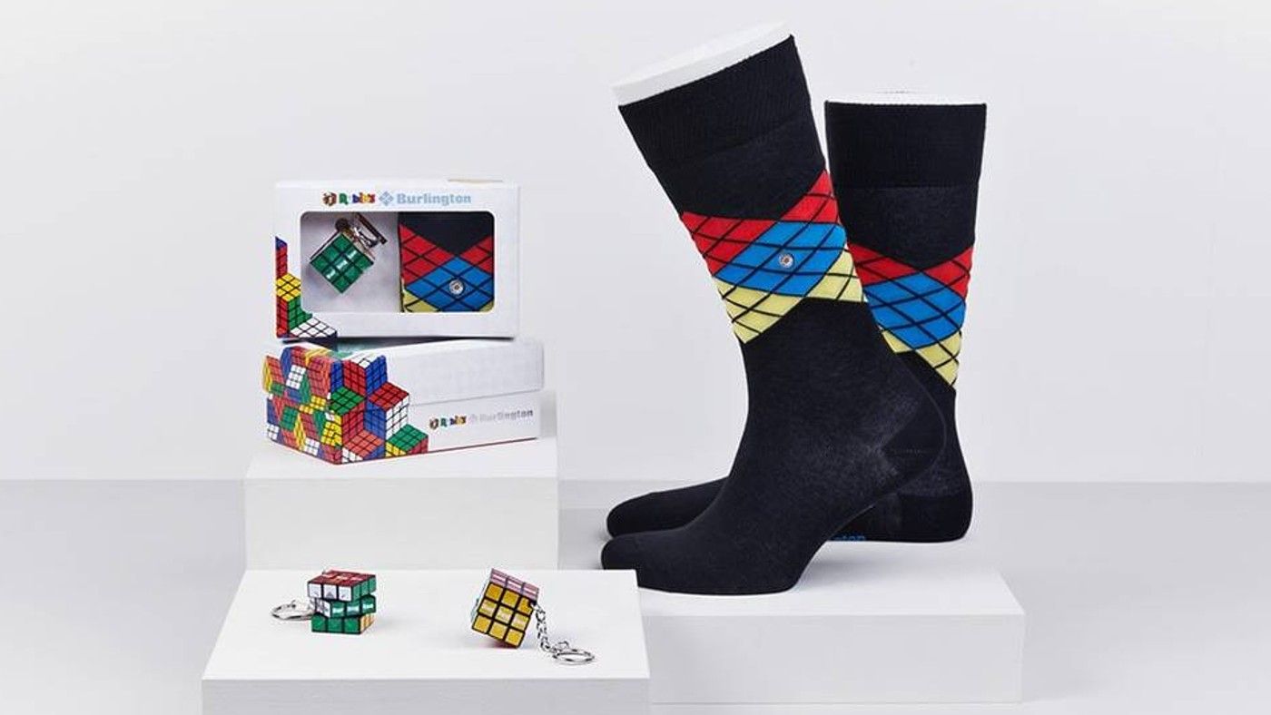 Burlington Rubik’s Cube Socks Gift Box