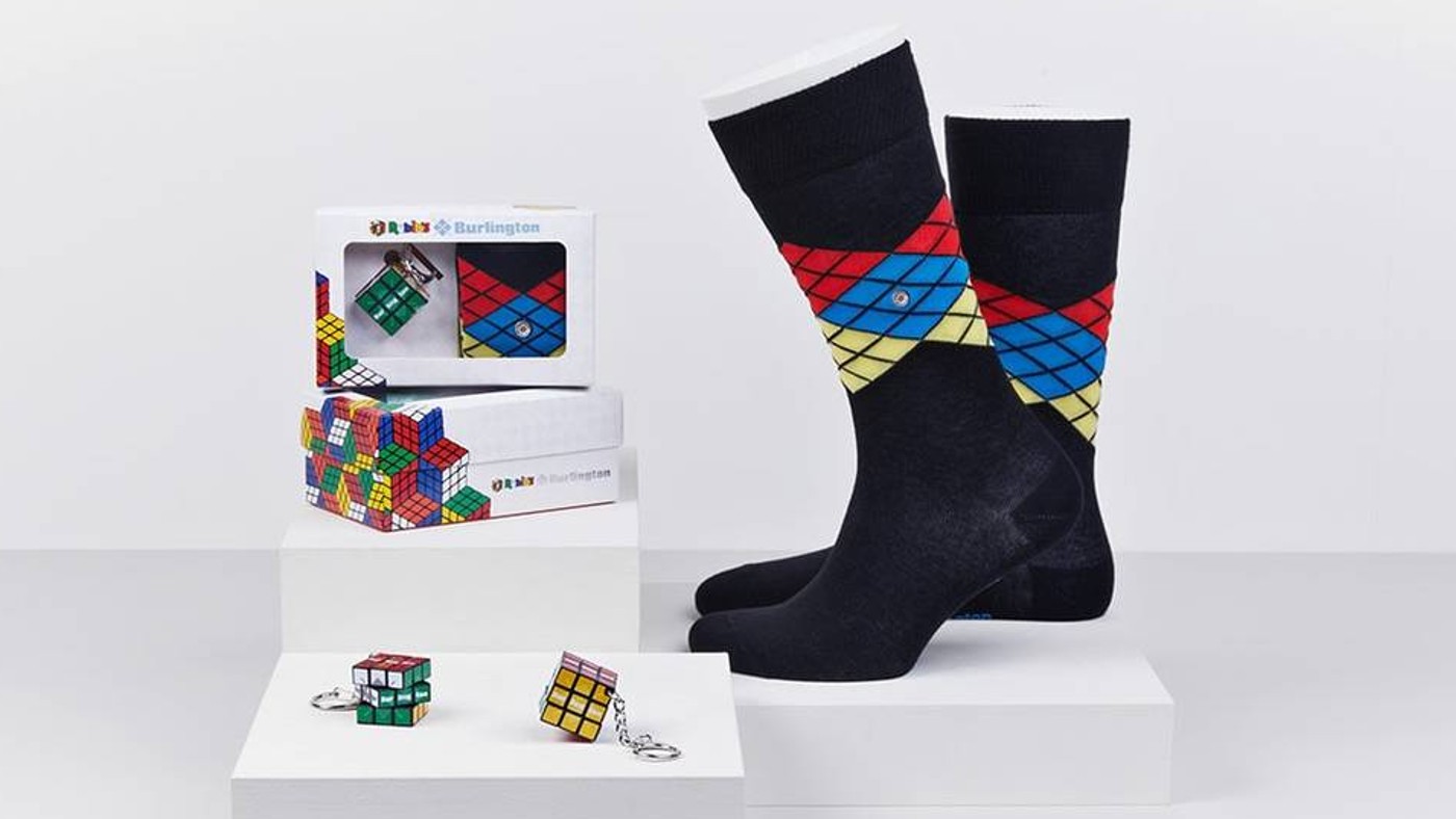 Burlington Rubik’s Cube Socks Gift Box