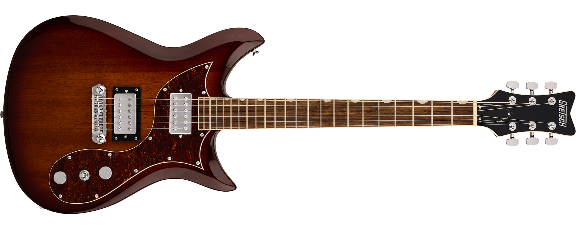 A photo of the Gretsch Electromatic CVT Double-Cut in Havana Burst finish