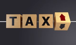 the word tax on rotating blocks