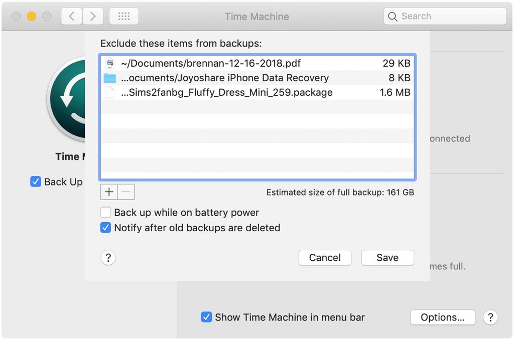 How to selectively back up with Time Machine iMore