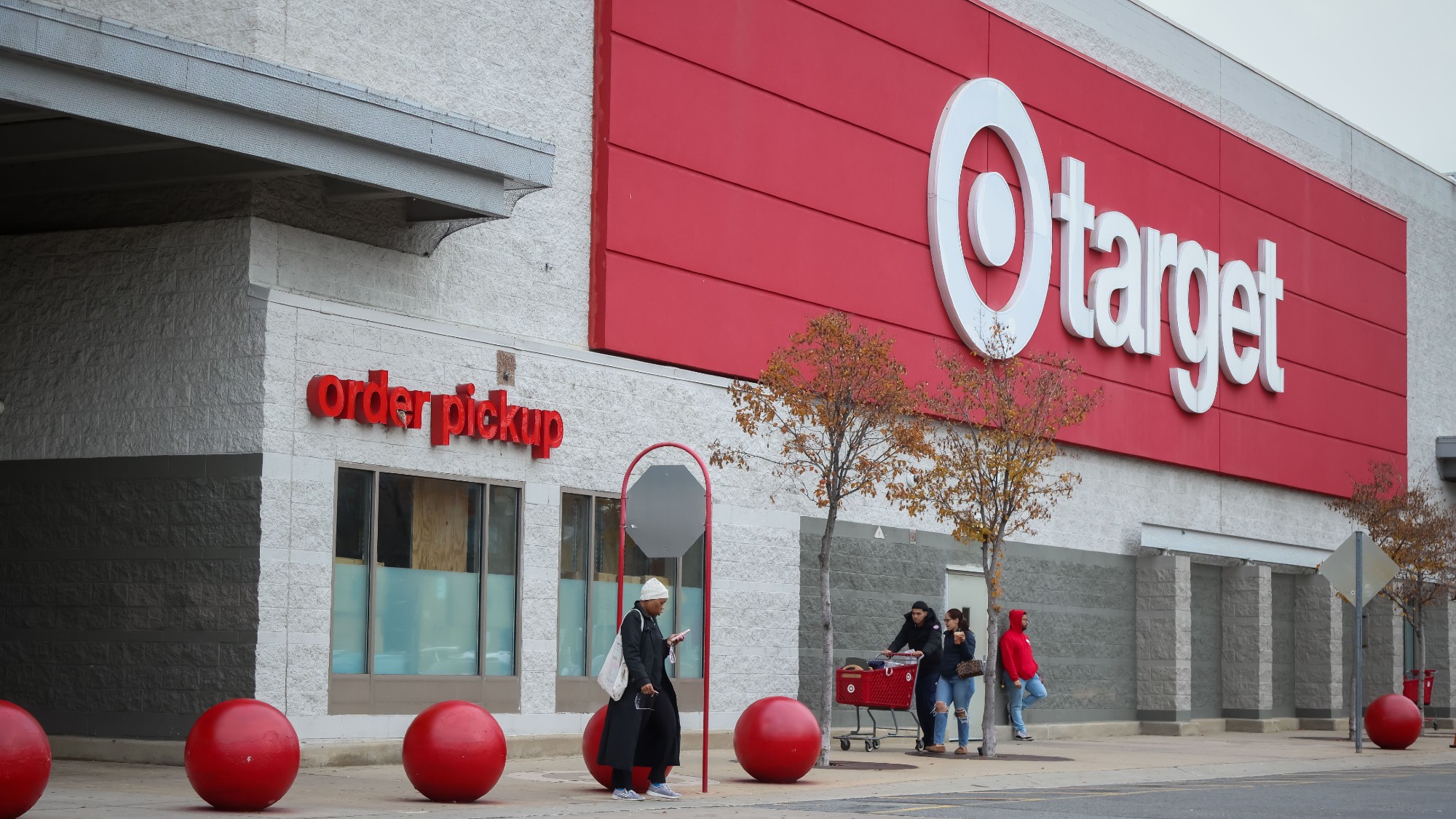 A Target store ahead of Black Friday in Jersey City, New Jersey, on Tuesday, Nov. 25, 2025.
