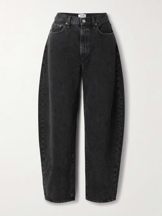 Balloon High-Rise Tapered Organic Jeans