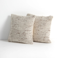 Billa pillow in cream
You can't go wrong with a neutral pair of throw pillows, and I like the shade of these from Burke Decor. Super soft and sold as a pair, these will look great on a cream, light blue, or pale pink sofa.
