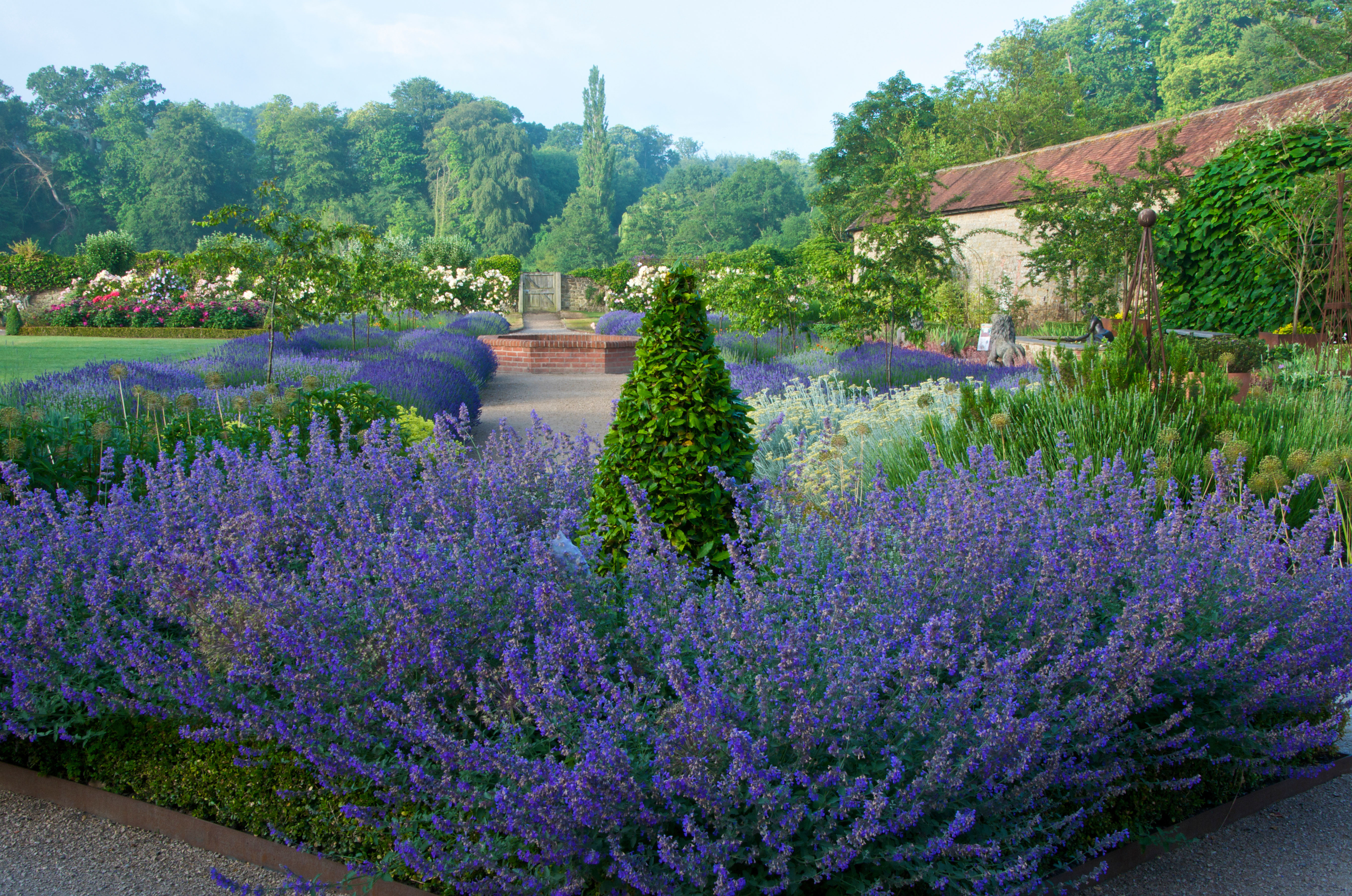 The Walled Garden at Cowdray Park.