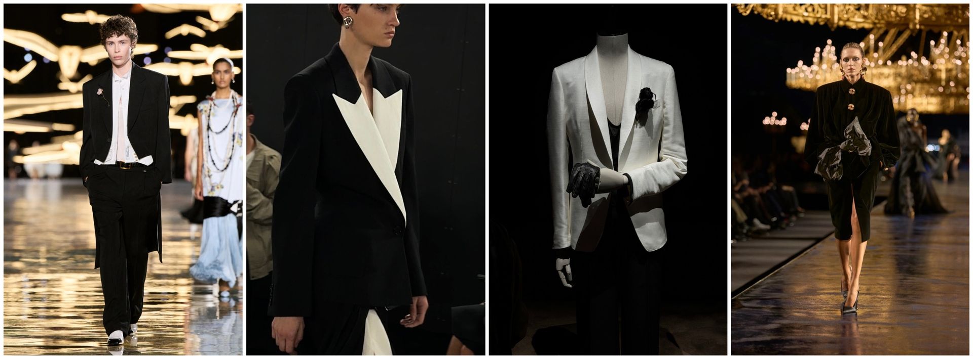 Chanel, Lanvin, Tom Ford, Saint Laurent.