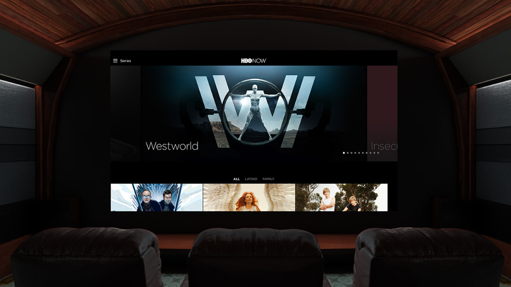 Image of HBO Now dashboard