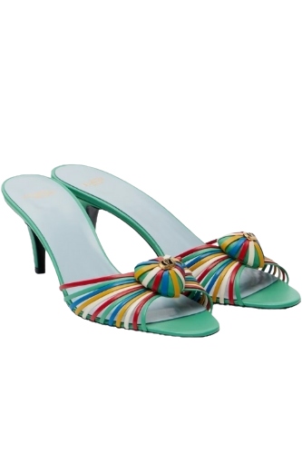 Valentino Garavani , Sandal Royal VLogo 65 Leather Mules