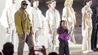 Kanye & North West on Stage